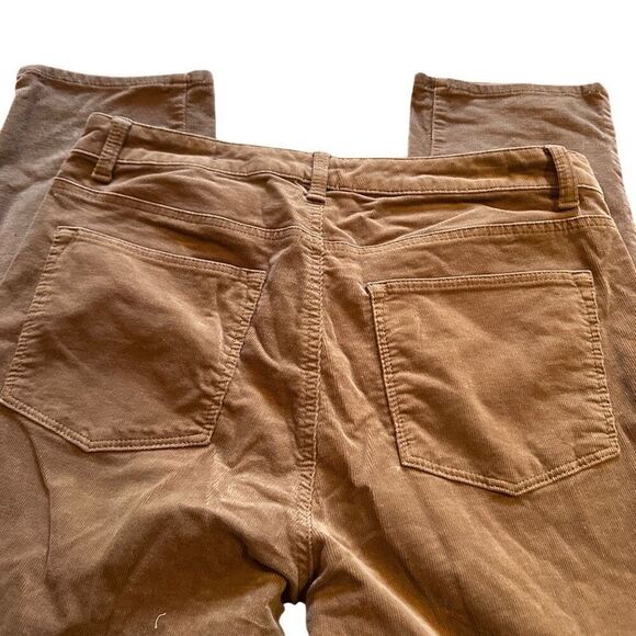 Talbots khaki straight leg cords- size 8 - Picture 3 of 6